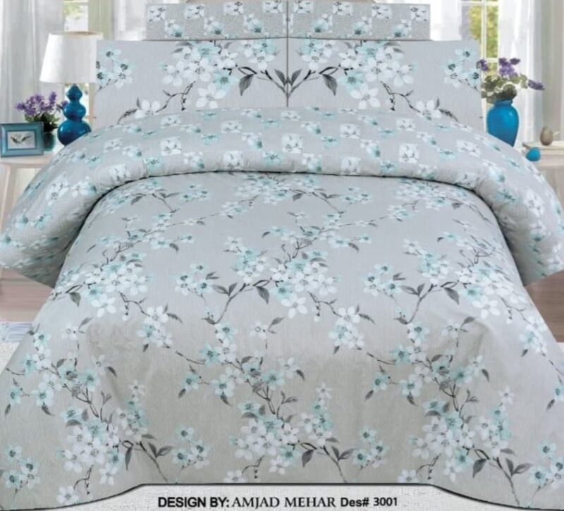 Single Bed Sheet Pair (Set) Pure Cotton