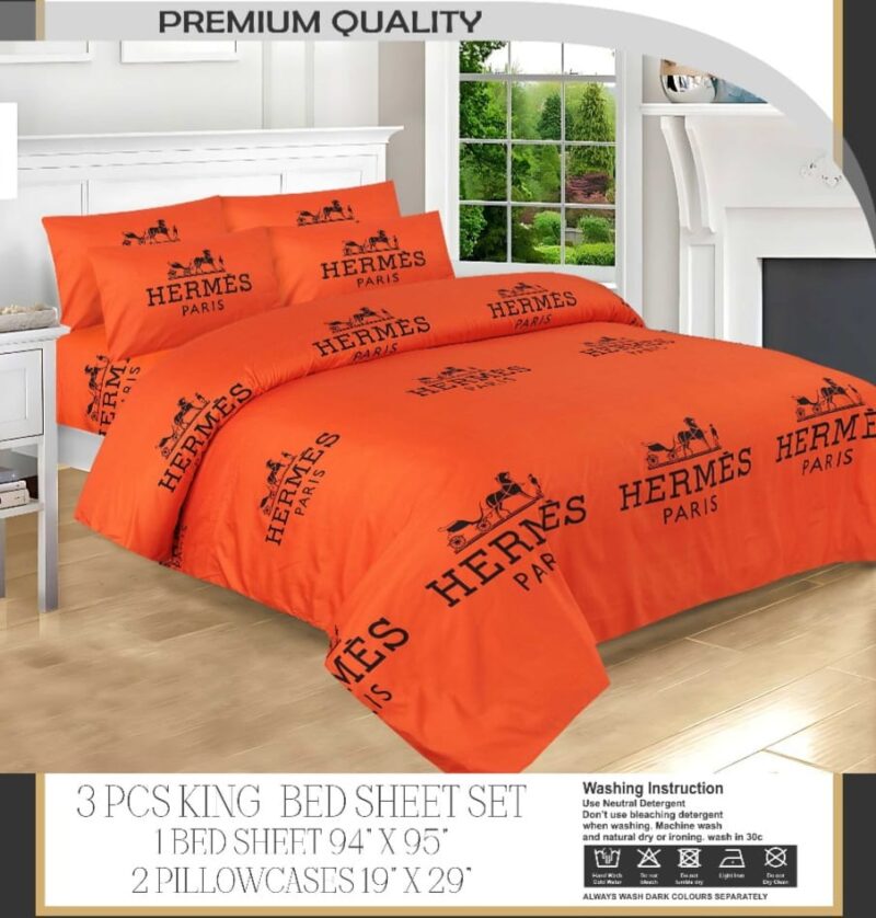 3 Pcs King Bed Sheet Set | Soft Luxurious and Stylish